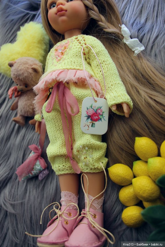 "Лимонный фреш-3" для куколок Paola Reina