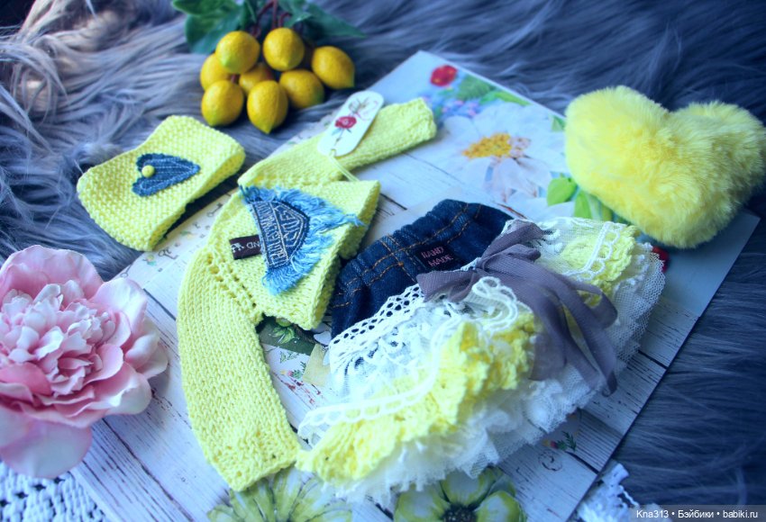 "Лимонный фреш-3" для куколок Paola Reina