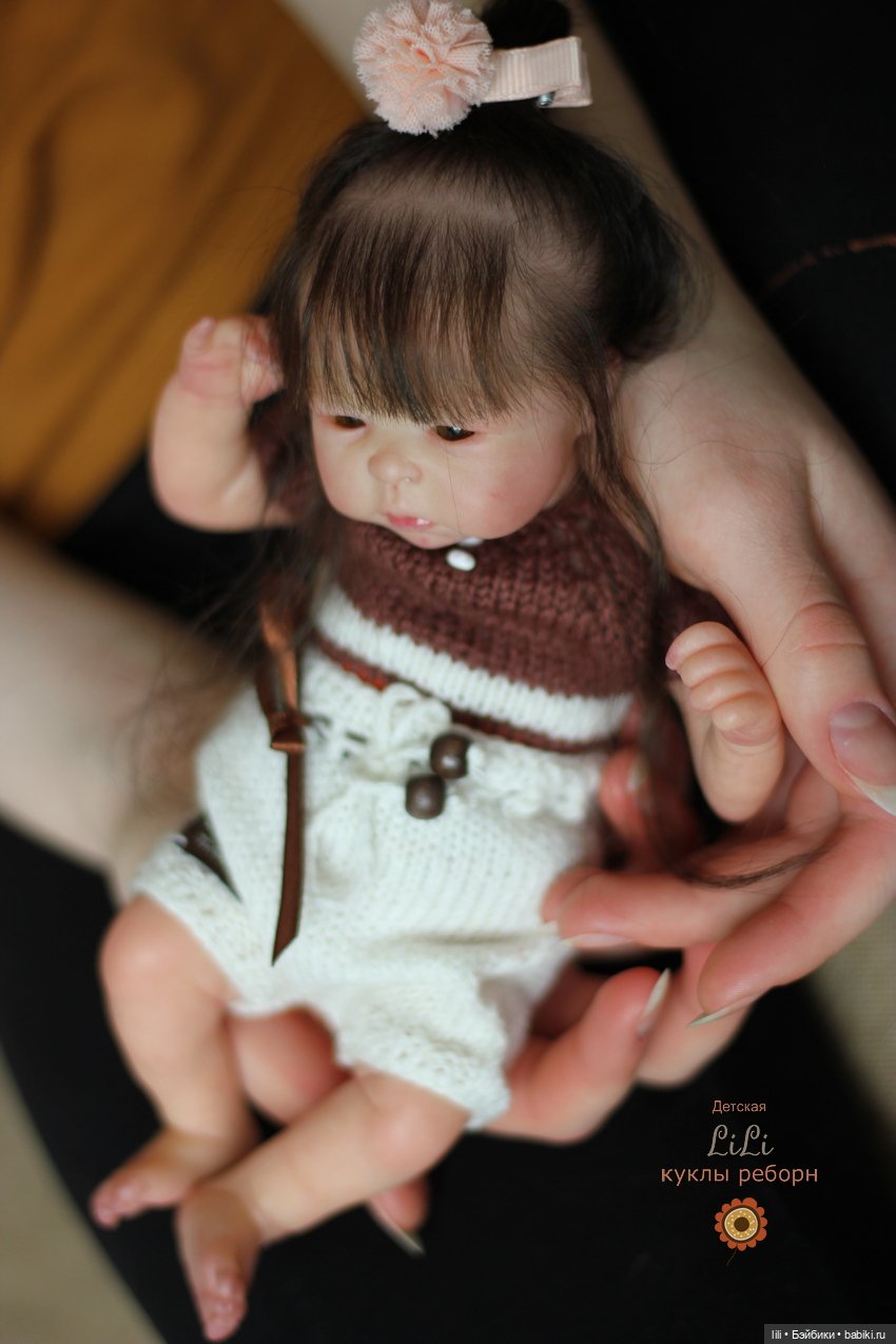 Мини малышка Лилли Лу — Молды и прототипы Реборн (Reborn): новинки (фото 10)