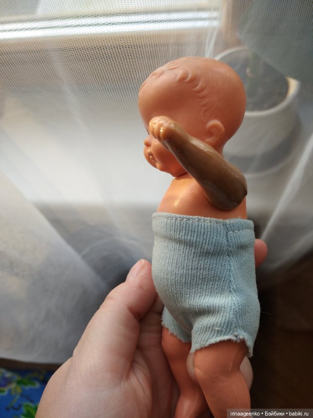 Нужна помощь — Ремонт кукол СССР и ГДР (немок): чернота (фото 2)