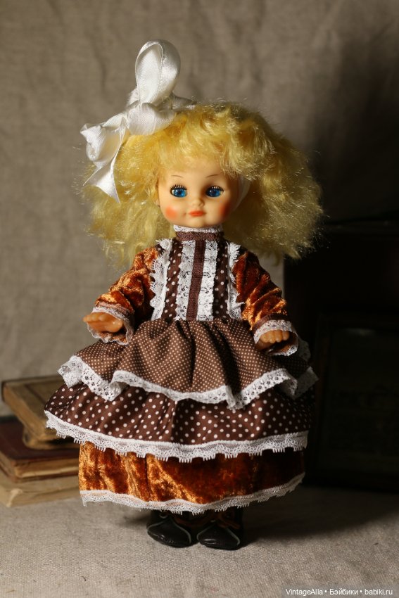 Россыпью горошки — Советские винтажные куклы (СССР): Ленигрушка (фото 2)