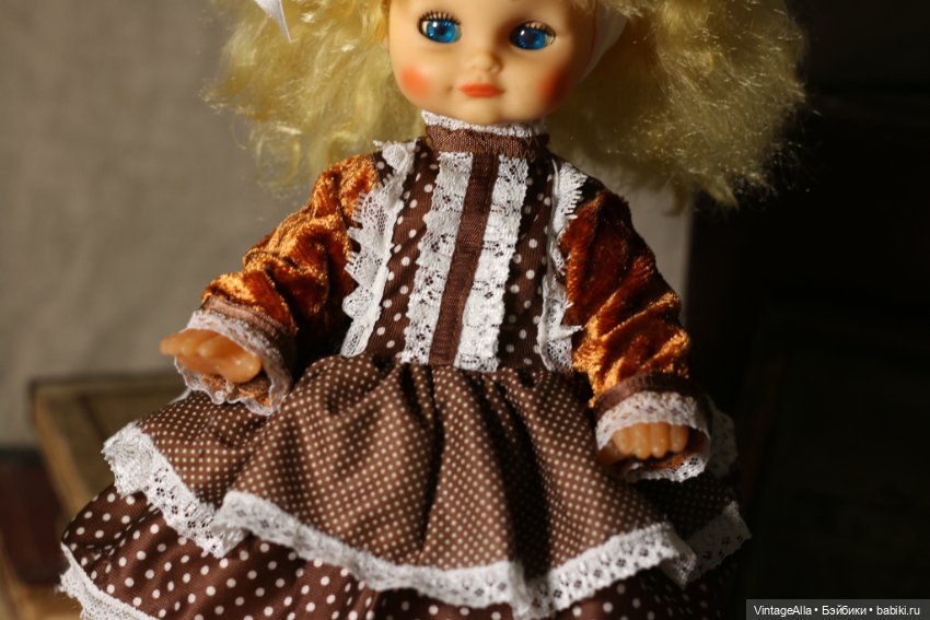 Россыпью горошки — Советские винтажные куклы (СССР): Ленигрушка (фото 4)