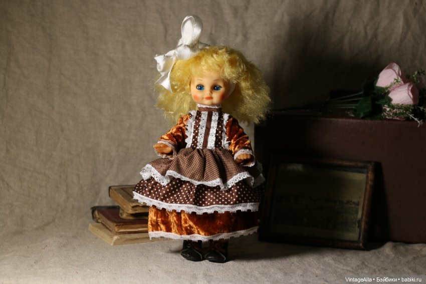 Россыпью горошки — Советские винтажные куклы (СССР): Ленигрушка