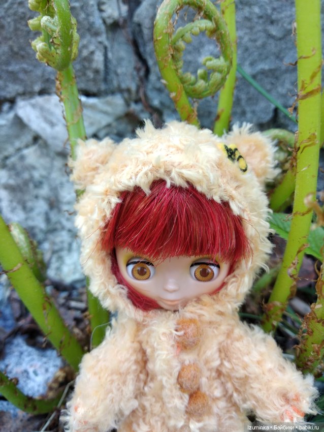 Медвежонок в одуванчиках — Оригинальные куклы Blythe (Блайз): Takara