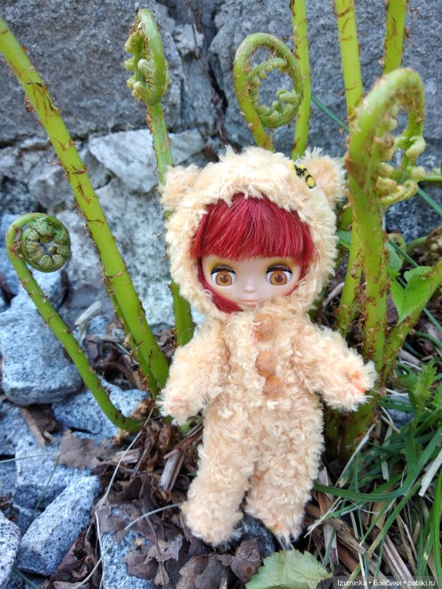 Медвежонок в одуванчиках — Оригинальные куклы Blythe (Блайз): Takara (фото 2)