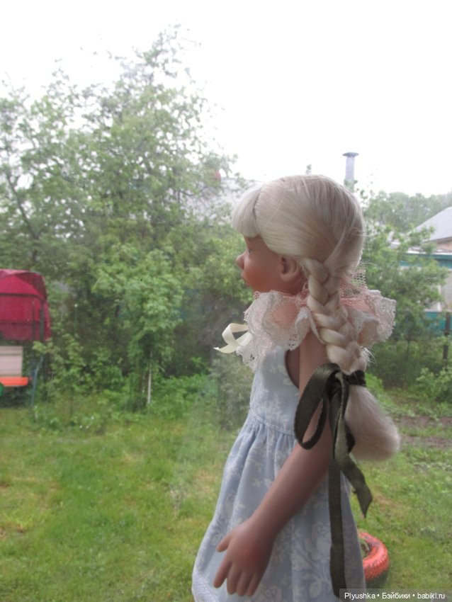 Сирень в цвету. Когда идёт дождь. И когда светит солнце