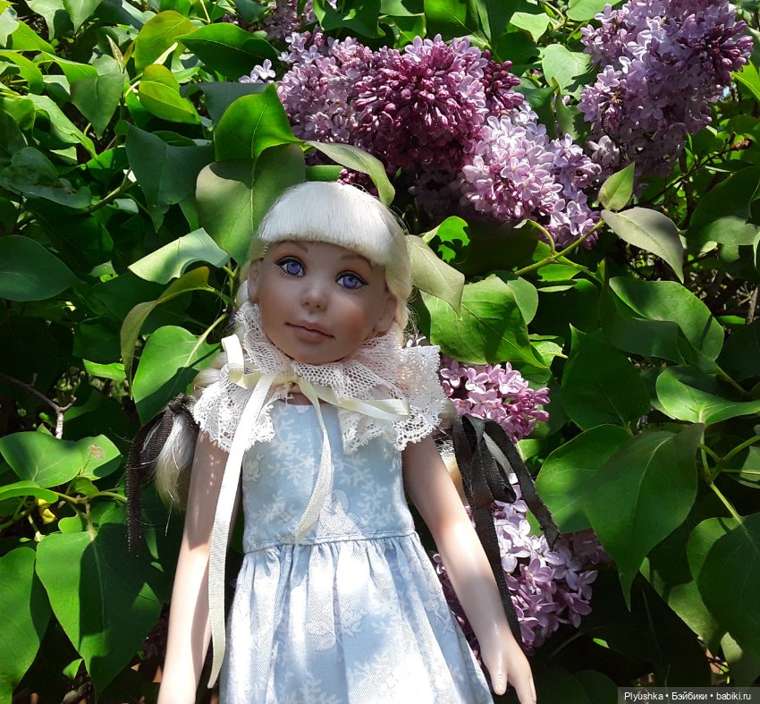 Сирень в цвету. Когда идёт дождь. И когда светит солнце