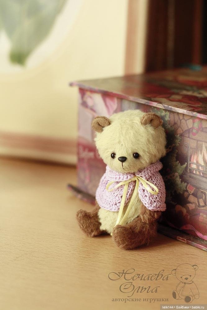 Мишка малышка Коллет — Авторские мишки Тедди и друзья: фото (фото 3)