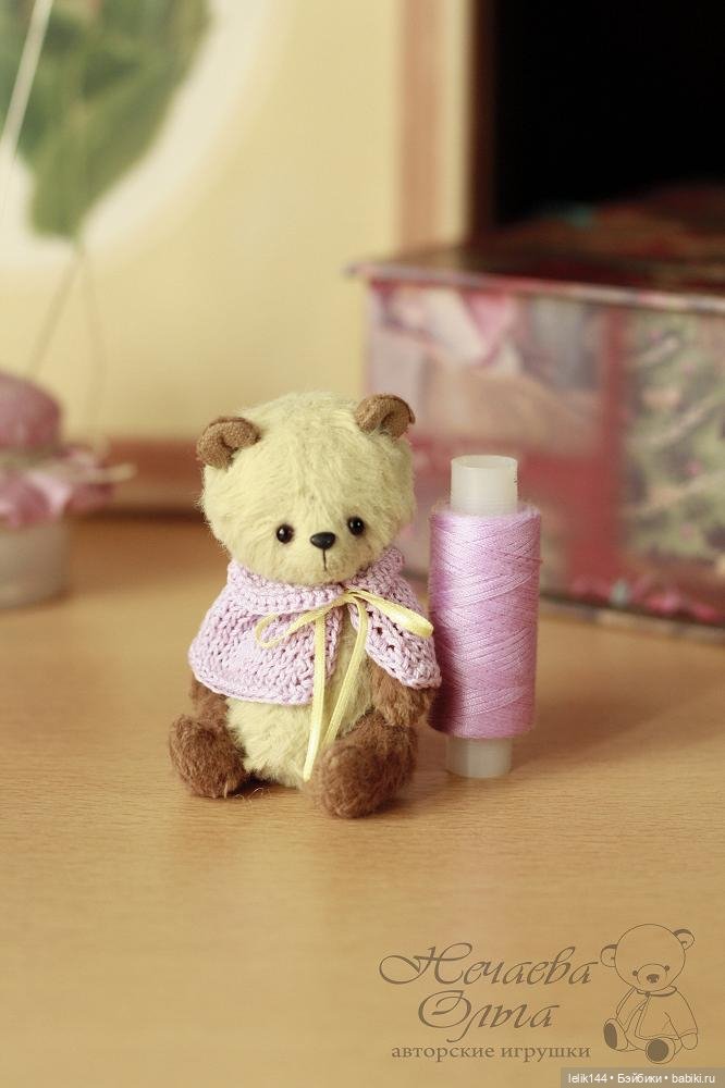 Мишка малышка Коллет — Авторские мишки Тедди и друзья: фото