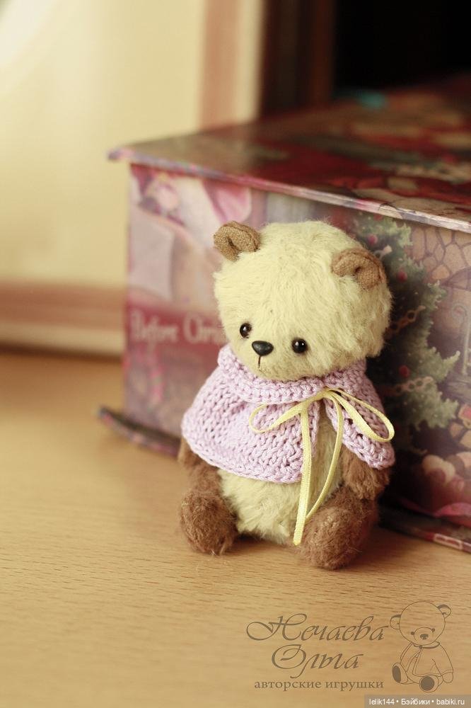 Мишка малышка Коллет — Авторские мишки Тедди и друзья: фото (фото 4)