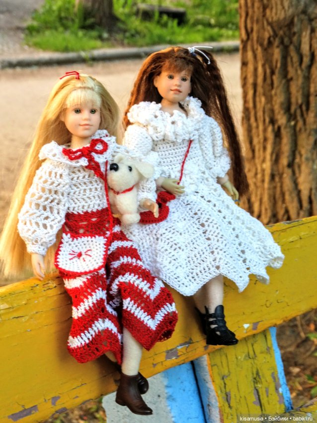 Грейси и Олив на прогулке. Only hearts club