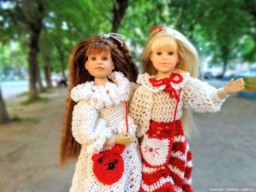 Грейси и Олив на прогулке. Only hearts club