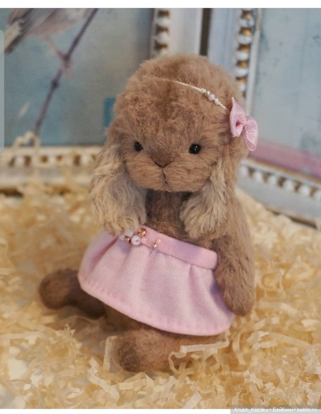 Девочки заюшки — Авторские мишки Тедди и друзья: фото (фото 4)