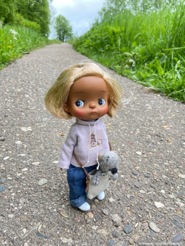 Люк и Лу на прогулке — Азиатские виниловые куклы (разное): Китай (фото 8)