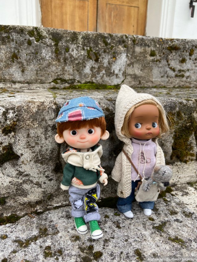 Люк и Лу на прогулке — Азиатские виниловые куклы (разное): Китай (фото 10)