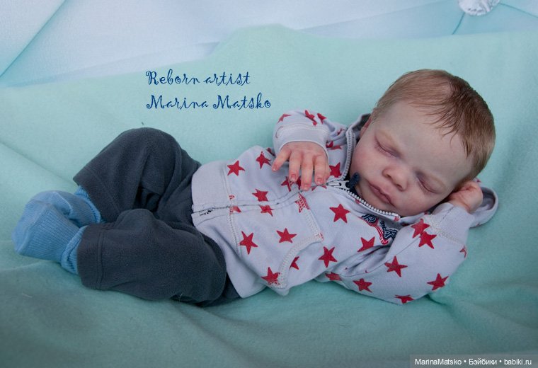 Чарлик - мой сонный крох. работа Марины Мацко (фото 6)