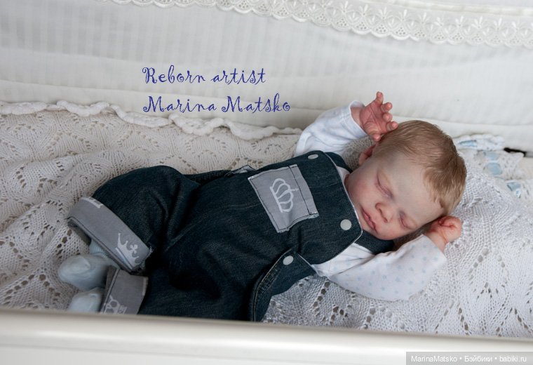 Чарлик - мой сонный крох. работа Марины Мацко