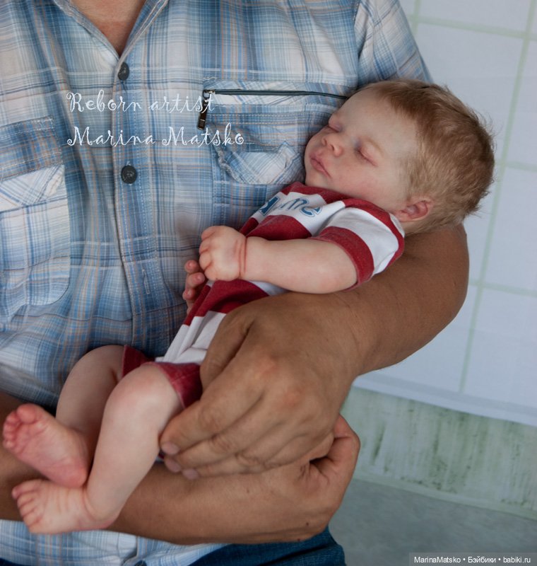 Чарлик - мой сонный крох. работа Марины Мацко (фото 8)