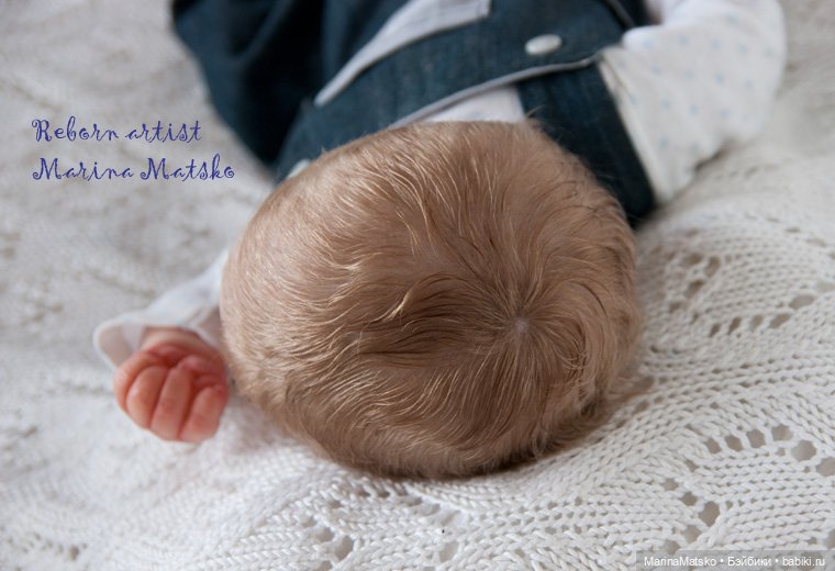 Чарлик - мой сонный крох. работа Марины Мацко