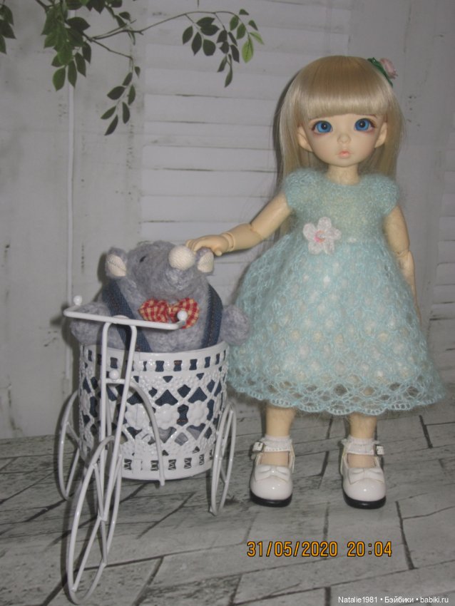 Немного "ретро" - новое платье Натки. Пополнение гардероба. LittleFee Ante Elf (фото 8)
