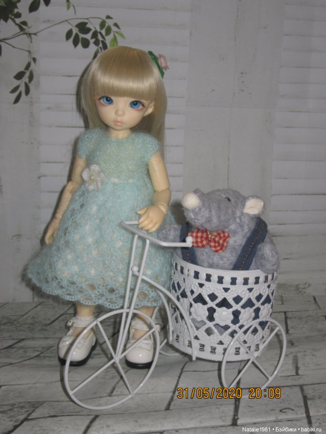 Немного "ретро" - новое платье Натки. Пополнение гардероба. LittleFee Ante Elf