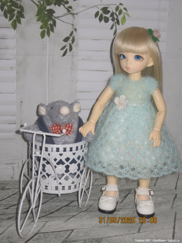 Немного "ретро" - новое платье Натки. Пополнение гардероба. LittleFee Ante Elf (фото 6)