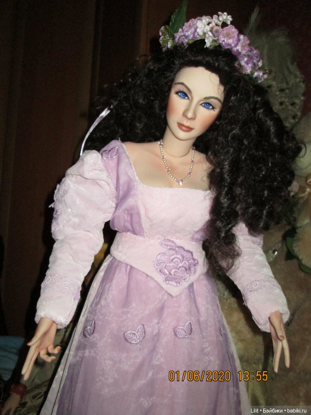 Красавица Вивьен — ООАК и репейнт игровых кукол: Bratz (фото 6)