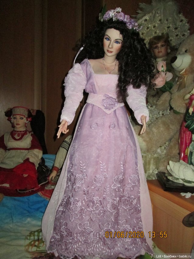 Красавица Вивьен — ООАК и репейнт игровых кукол: Bratz (фото 5)
