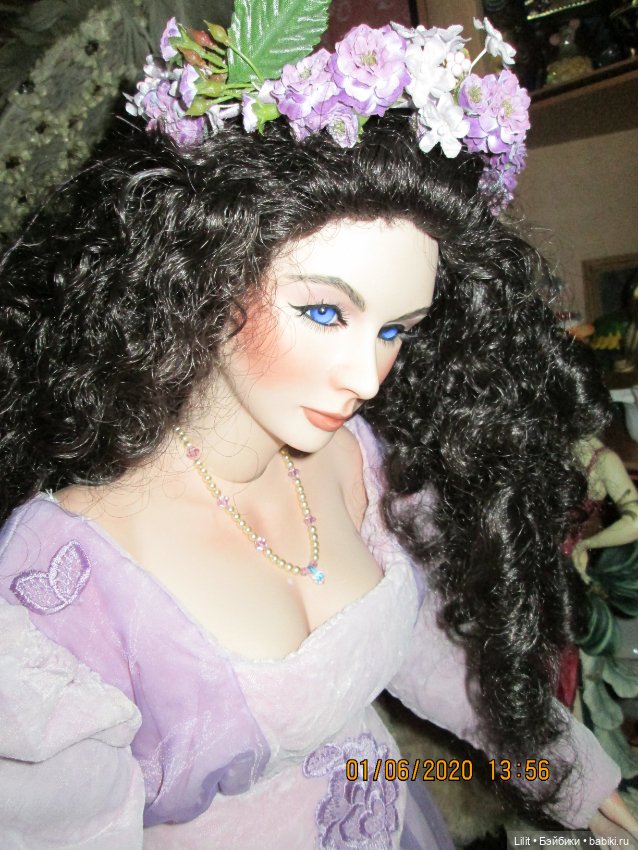 Красавица Вивьен — ООАК и репейнт игровых кукол: Bratz (фото 7)
