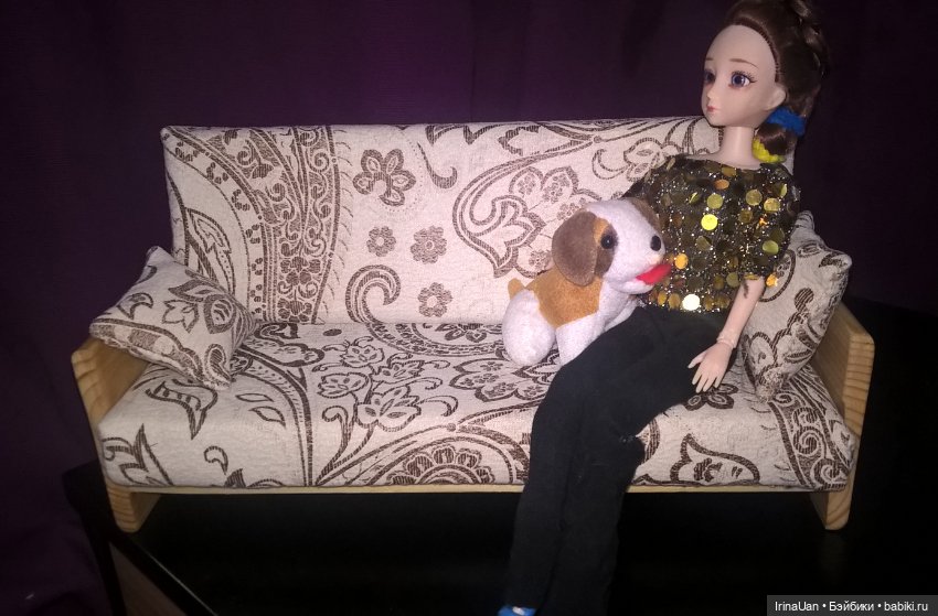 Хвастаюсь диванами — Мебель для кукол и домиков: фото