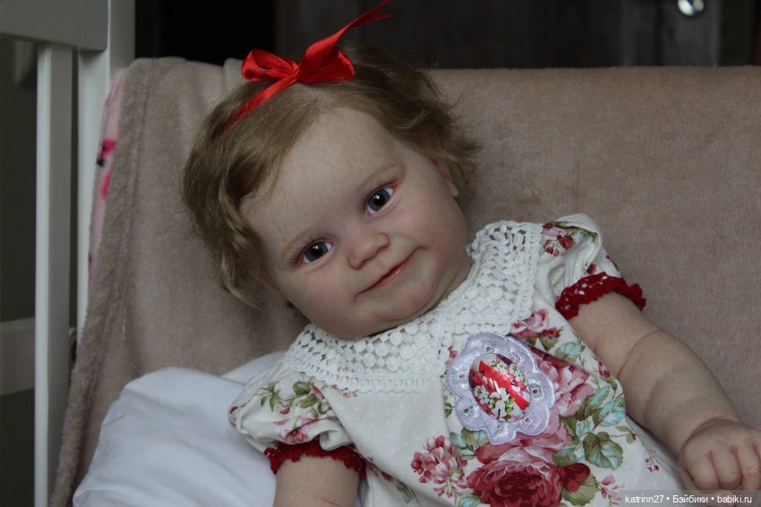 Кукла реборн Кирочка, молд Maddie от Bonnie Brown. Художник Ekaterina Abbyasova babies