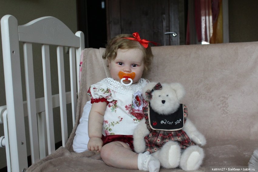 Кукла реборн Кирочка, молд Maddie от Bonnie Brown. Художник Ekaterina Abbyasova babies