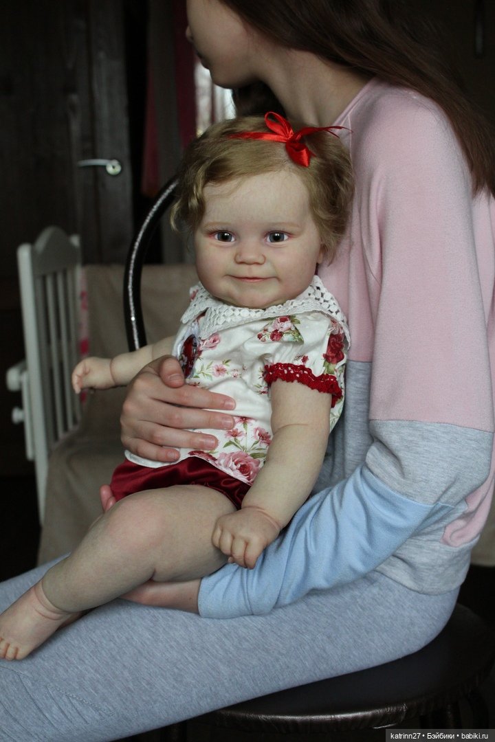 Кукла реборн Кирочка, молд Maddie от Bonnie Brown. Художник Ekaterina Abbyasova babies (фото 4)