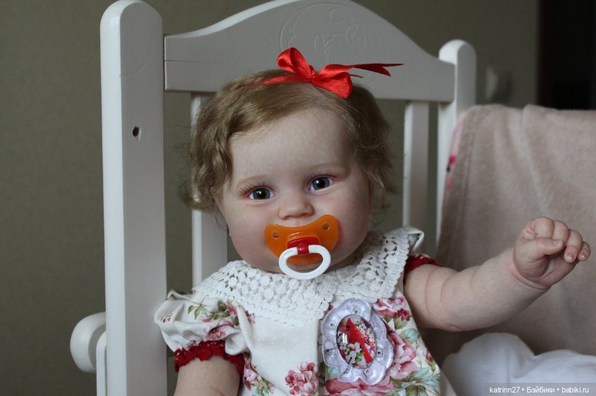 Кукла реборн Кирочка, молд Maddie от Bonnie Brown. Художник Ekaterina Abbyasova babies