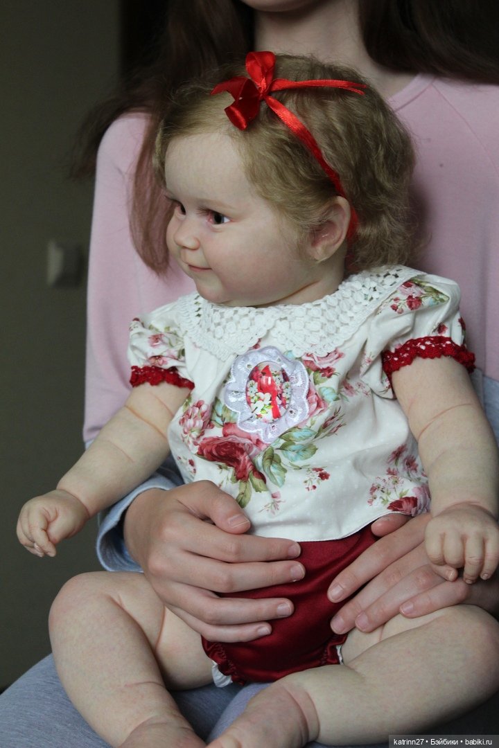 Кукла реборн Кирочка, молд Maddie от Bonnie Brown. Художник Ekaterina Abbyasova babies