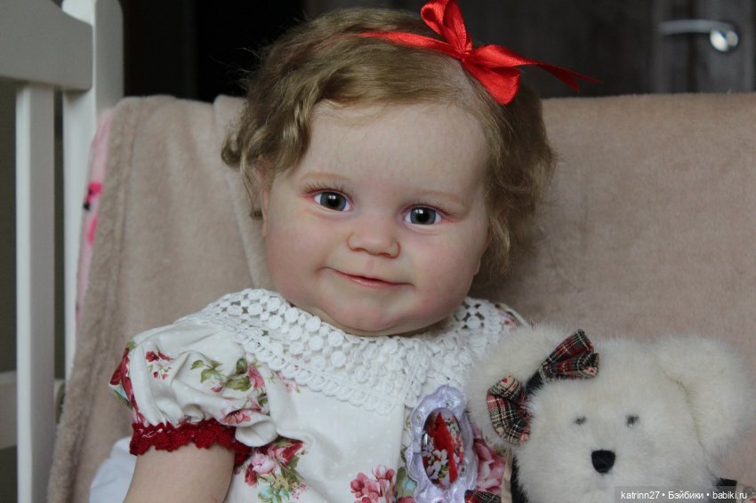 Кукла реборн Кирочка, молд Maddie от Bonnie Brown. Художник Ekaterina Abbyasova babies