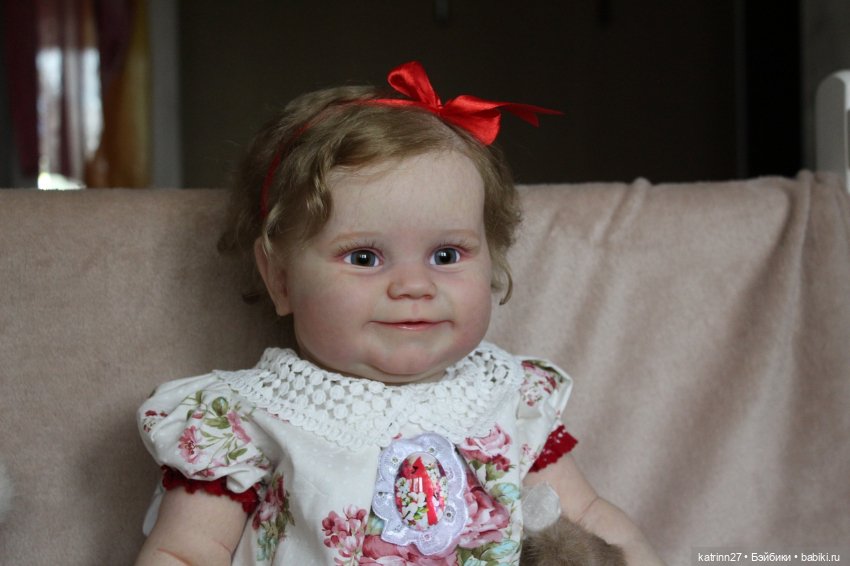 Кукла реборн Кирочка, молд Maddie от Bonnie Brown. Художник Ekaterina Abbyasova babies