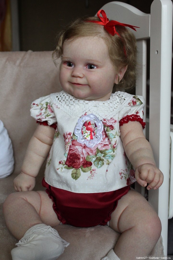 Кукла реборн Кирочка, молд Maddie от Bonnie Brown. Художник Ekaterina Abbyasova babies