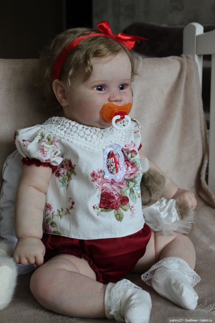 Кукла реборн Кирочка, молд Maddie от Bonnie Brown. Художник Ekaterina Abbyasova babies