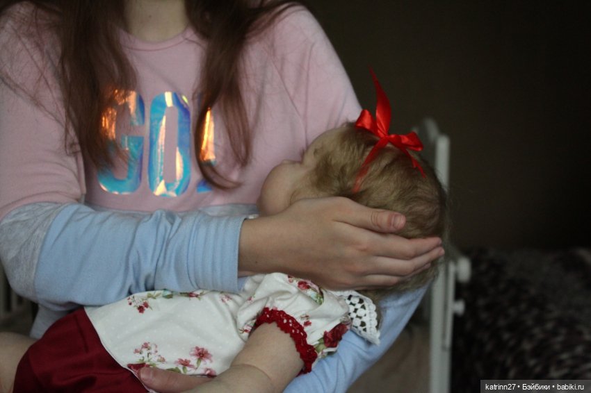 Кукла реборн Кирочка, молд Maddie от Bonnie Brown. Художник Ekaterina Abbyasova babies