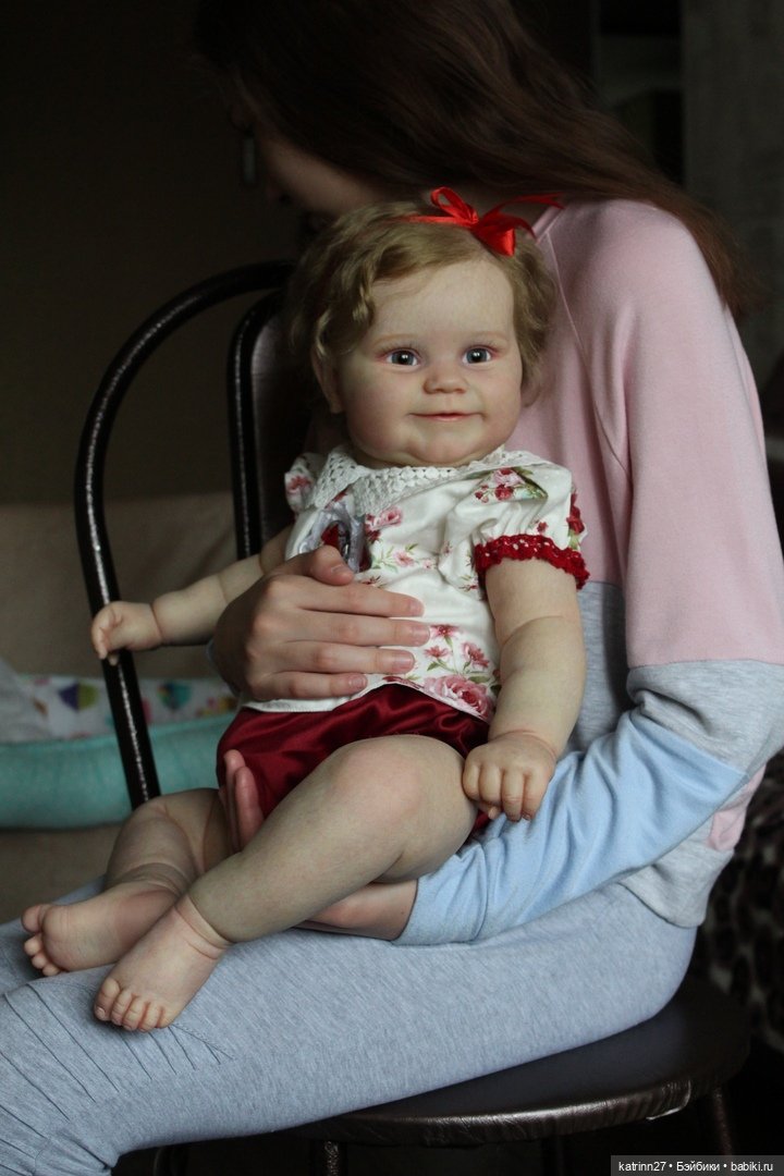 Кукла реборн Кирочка, молд Maddie от Bonnie Brown. Художник Ekaterina Abbyasova babies