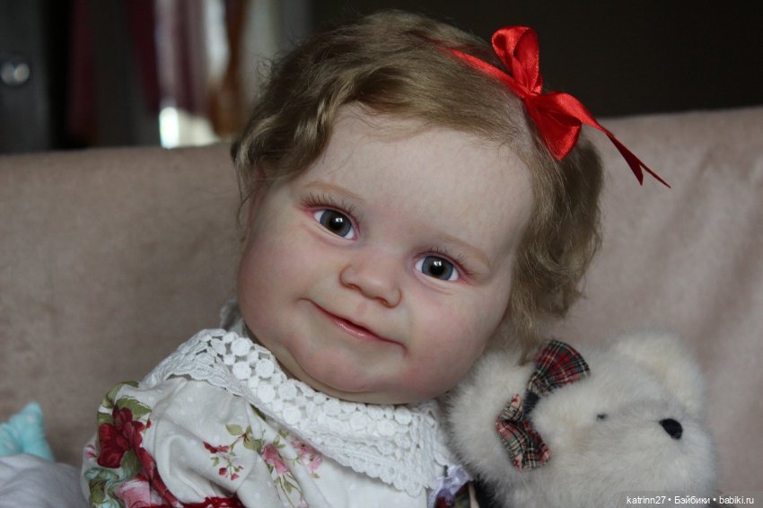Кукла реборн Кирочка, молд Maddie от Bonnie Brown. Художник Ekaterina Abbyasova babies