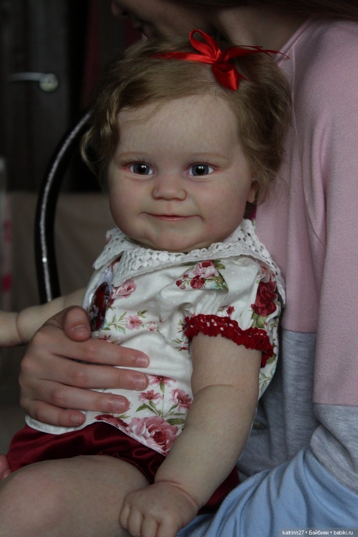 Кукла реборн Кирочка, молд Maddie от Bonnie Brown. Художник Ekaterina Abbyasova babies