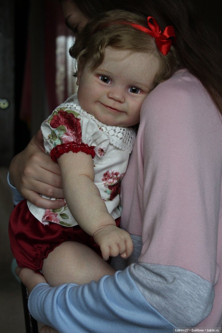 Кукла реборн Кирочка, молд Maddie от Bonnie Brown. Художник Ekaterina Abbyasova babies