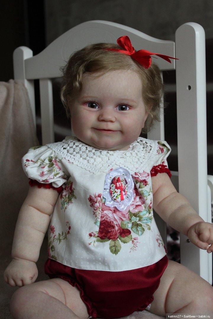 Кукла реборн Кирочка, молд Maddie от Bonnie Brown. Художник Ekaterina Abbyasova babies