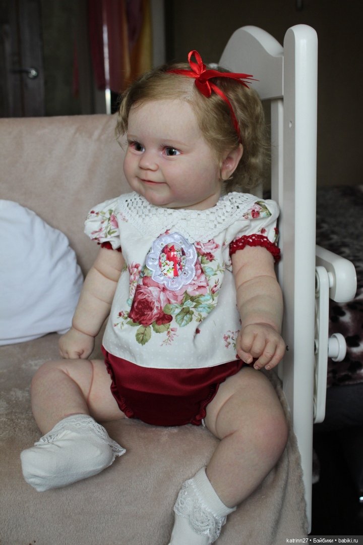 Кукла реборн Кирочка, молд Maddie от Bonnie Brown. Художник Ekaterina Abbyasova babies