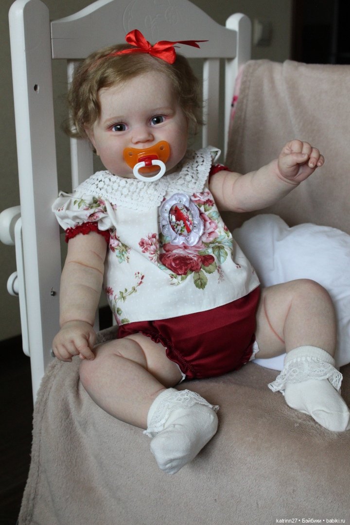 Кукла реборн Кирочка, молд Maddie от Bonnie Brown. Художник Ekaterina Abbyasova babies