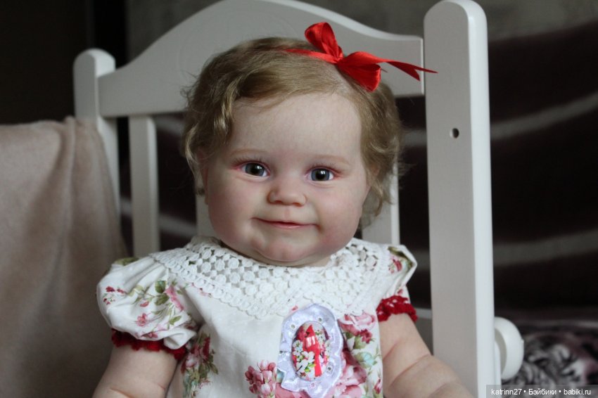 Кукла реборн Кирочка, молд Maddie от Bonnie Brown. Художник Ekaterina Abbyasova babies