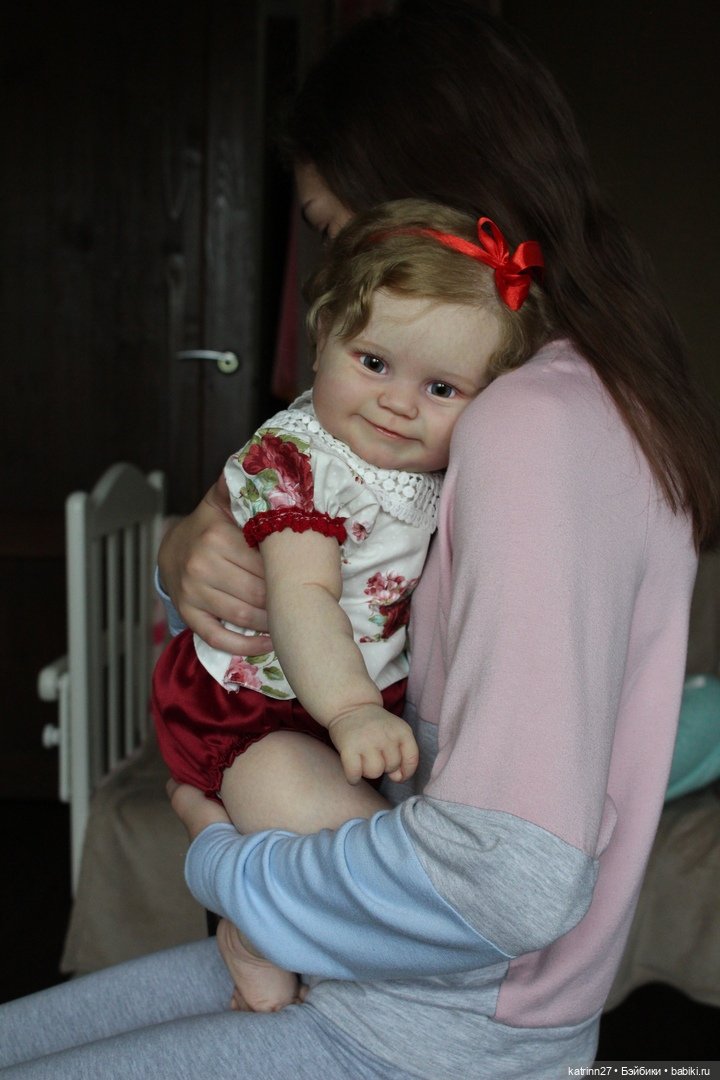 Кукла реборн Кирочка, молд Maddie от Bonnie Brown. Художник Ekaterina Abbyasova babies