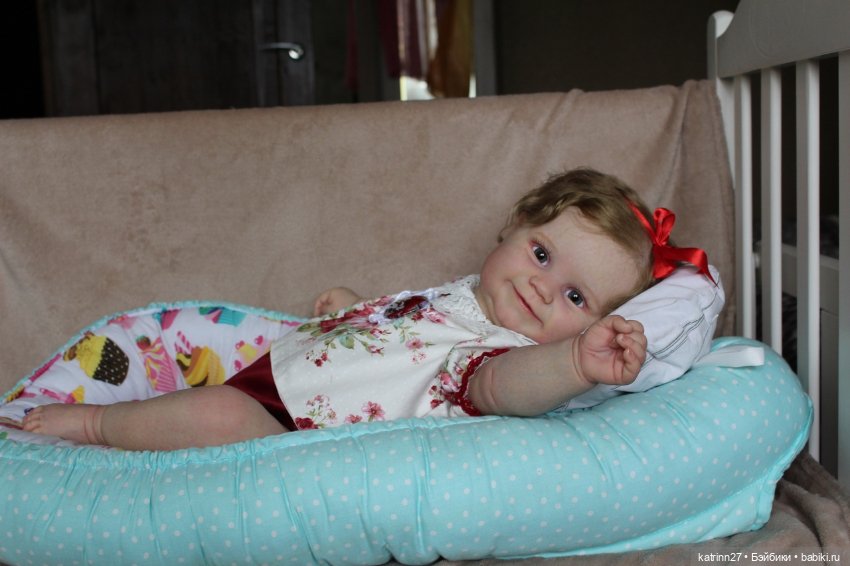 Кукла реборн Кирочка, молд Maddie от Bonnie Brown. Художник Ekaterina Abbyasova babies (фото 3)